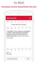 Yo mail ! Email composer app पोस्टर