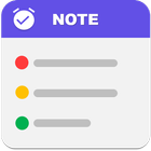 Notepad notes with reminder (Play notes loudly) icône