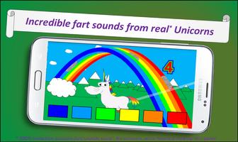 Unicorn Rainbow Fart capture d'écran 1