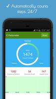 Podómetro - Step Counter Tracker y Calorie Burner Poster