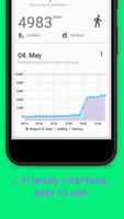 Podómetro - Step Counter Tracker y Calorie Burner captura de pantalla 1