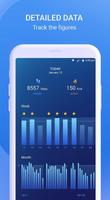 Podómetro - Step Counter Free & Calorie Burner App captura de pantalla 1