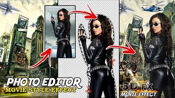 Poster 3D Movie FX Photo Editor - Movie Style Effect