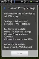 Funamo Proxy Settings 截圖 1