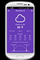 Weather Forecast App الملصق