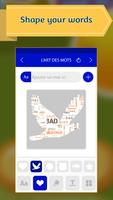 Word Art Generator in French Words اسکرین شاٹ 3