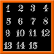 Classic Number Slide Puzzle