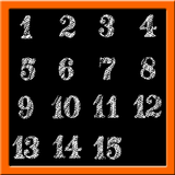 Classic Number Slide Puzzle icon