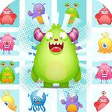 Funny Monster - Match 3 icône