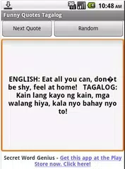 Funny Quotes Tagalog APK Herunterladen