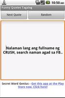 Funny Quotes Tagalog 截图 1