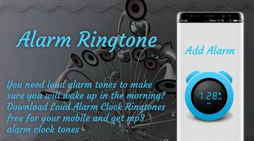 Alarm Ringtones : Loud Alarm Clock Ringtone 2018 постер