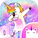 Unicorn Dab Galaxy Keyboard Th APK