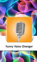 Funny Voice Changer الملصق