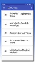 Math Tricks And Shortcuts 2017 پوسٹر