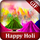Happy Holi GIF icône