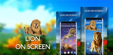 Lion on Screen Prank - Scary Lion Funny Joke