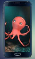 Funny Octopus Live Wallpaper capture d'écran 1
