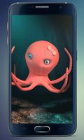 Funny Octopus Live Wallpaper Ekran Görüntüsü 2