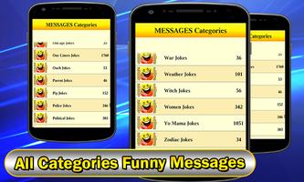 Funny Sms Collection 2017 : MMS Jokes Affiche