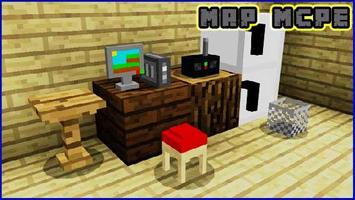 Furniture for MCPE Minecraft Mine- Furniture Addon poster