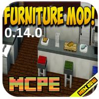 Furniture Mod for MCPE 0.14.0 capture d'écran 1