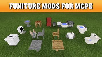Furniture mods for MCPE Affiche