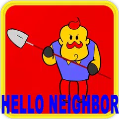Horror addon Hello Neighbor map for MCPE