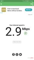 3G / 4G/ Wifi Internet Speed Test تصوير الشاشة 1