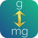APK Grams Miligrams Converter