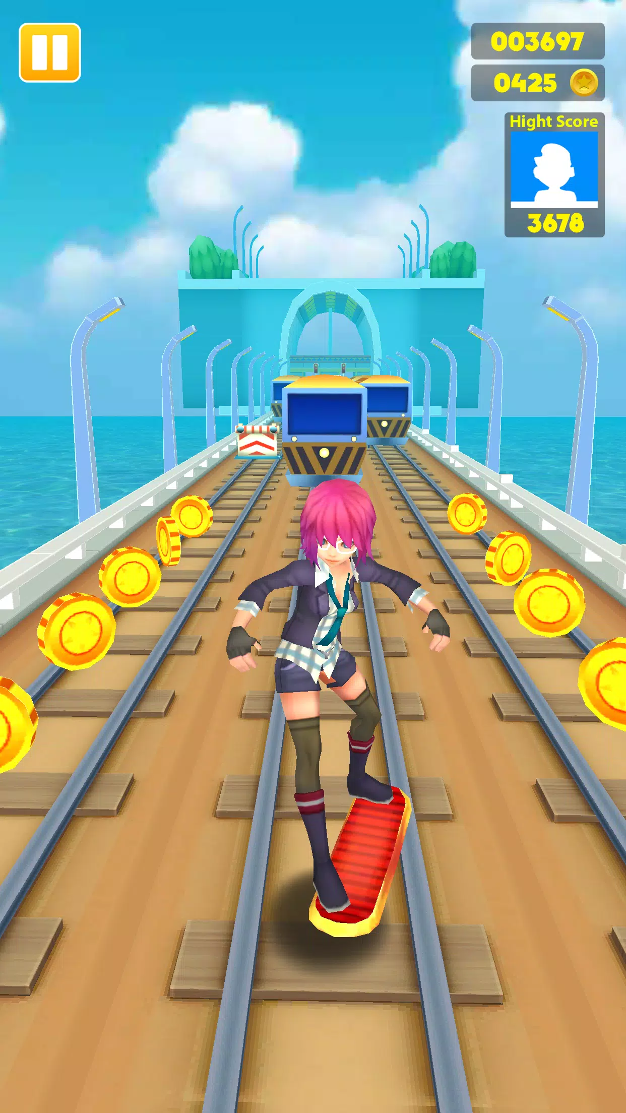 Download do APK de Princesa do metrô - Corrida in para Android