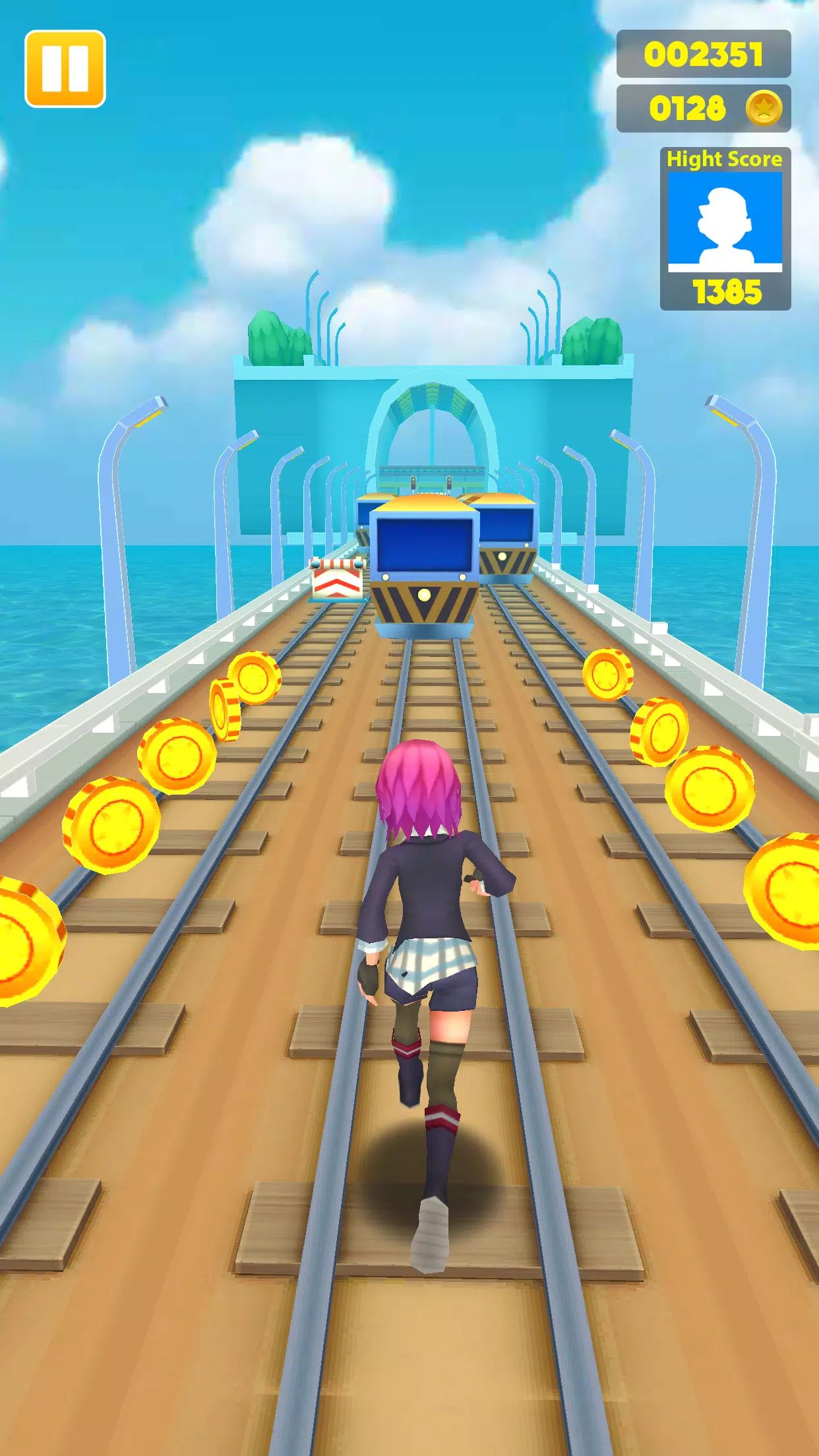 Subway Princess Run . Online Games .