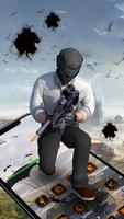 Winner Chicken Dinner Gun Airborne Theme Affiche