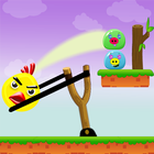 Knock Down : Angry Chicken simgesi