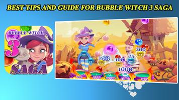 New Tips Bubble Witch 3 Saga โปสเตอร์