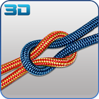 Knots 3D Animated: Useful and Helpful icône