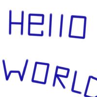 Hello World!!! ポスター