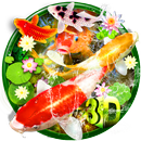 APK Tema di pesce Koi 3D