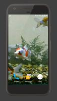 Koi Fish Tank Video Wallpaper 스크린샷 2