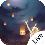 Kongming Lantern Moonlight Live Wallpaper APK