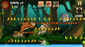 Kong Rush - Banana Run - Temple Kong run screenshot 1