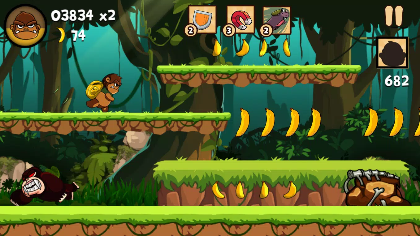 Kong Rush Banana Run Temple Kong Run Apk For Android Download