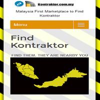 KONTRAKTOR.COM.MY スクリーンショット 1