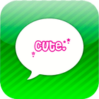 SMS Cute - SMS Teen آئیکن