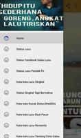 Kata-kata Status Lucu Bikin Ngakak تصوير الشاشة 2