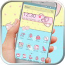 Bowknot Kawaii Kitty Pink aplikacja