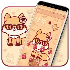 Kawaii Fox Anime Theme APK download