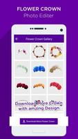 Flower Crown Photo Editor скриншот 1