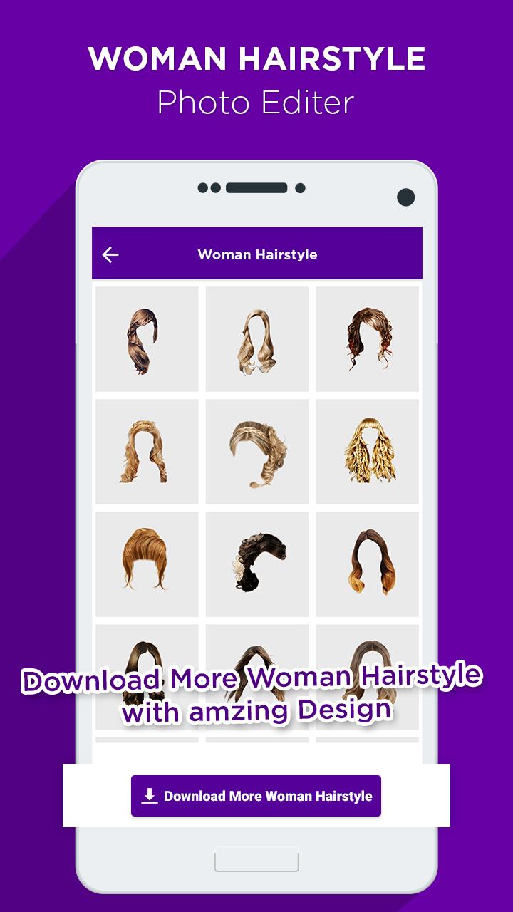 Woman Hairstyle Photo Editor APK for Android Download
