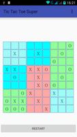 Tic-Tac-Toe Super الملصق